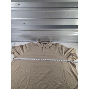 George Mens Sandstone Polo Shirt Short Sleeve 2XL 50-52 Casual New